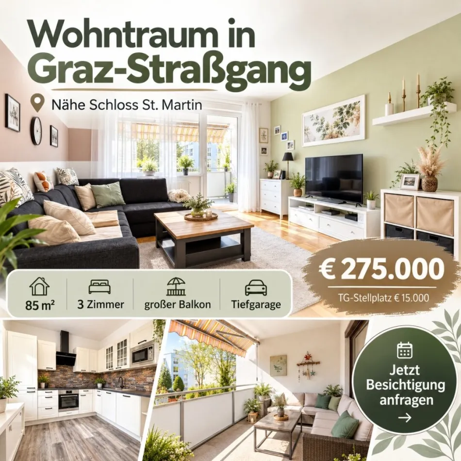 Traumhafte Wohnung - Tiefgarage - super Raumaufteilung - schnell Termin vereinbaren - Titelbild