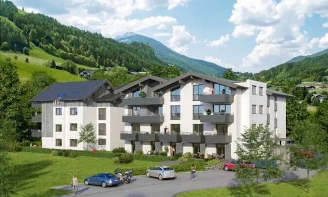 Moderne Gartenwohnung mit Terrasse in Leogang – ca. 29 m² Wohnfläche | Ideal als Personalwohnung - Titelbild