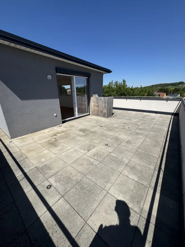 Ab sofort: Schöne 3-Zimmer-Wohnung mit großer Dachterrasse - Bild