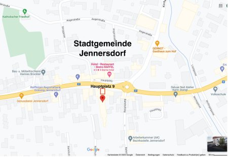 Gewerbefläche am Hauptplatz der Stadtgemeinde Jennersdorf