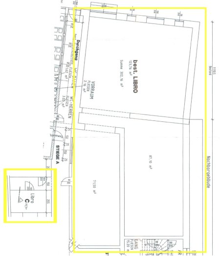 Gewerbefläche am Hauptplatz der Stadtgemeinde Jennersdorf