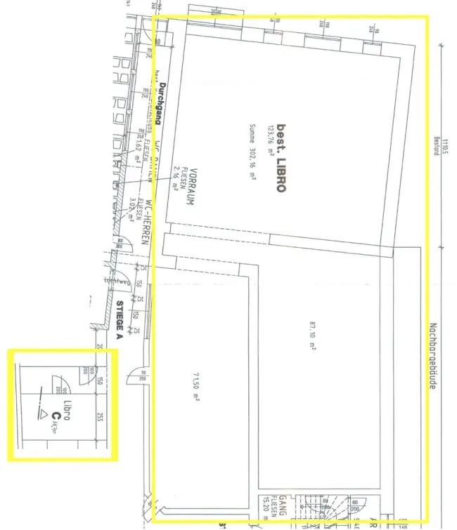 Gewerbefläche am Hauptplatz der Stadtgemeinde Jennersdorf - Bild