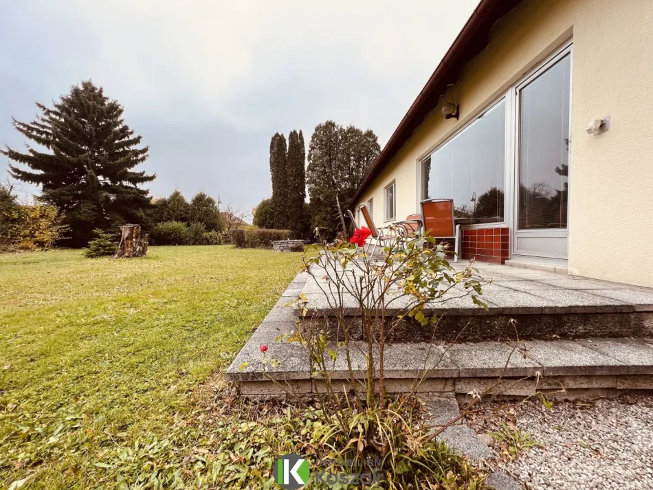 Gartenansicht Haus