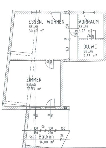 Ab August verfügbar: 2-Zimmer-Whg mit großem Balkon und Terrasse am Hauptplatz Jennersdorf