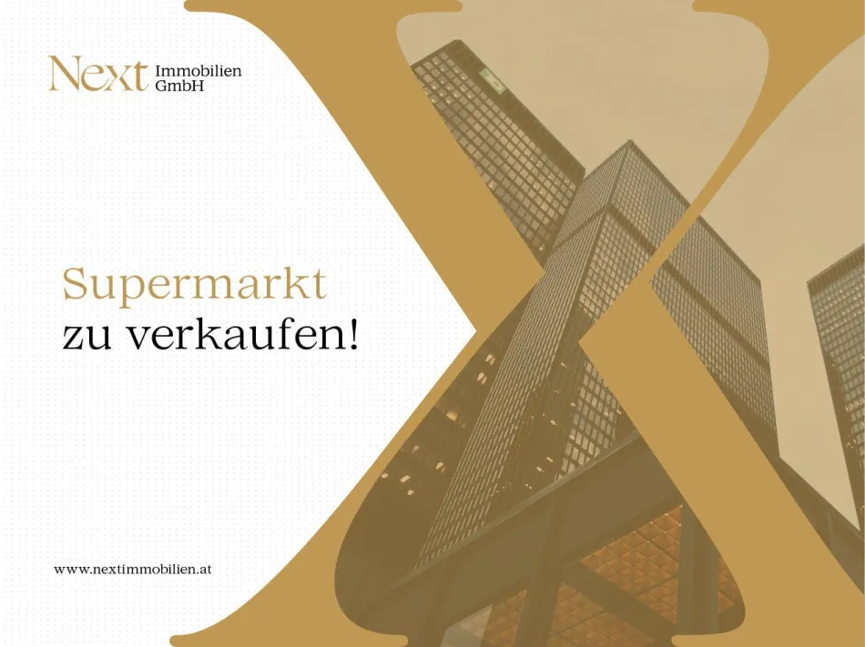 Supermarkt zu verkaufen