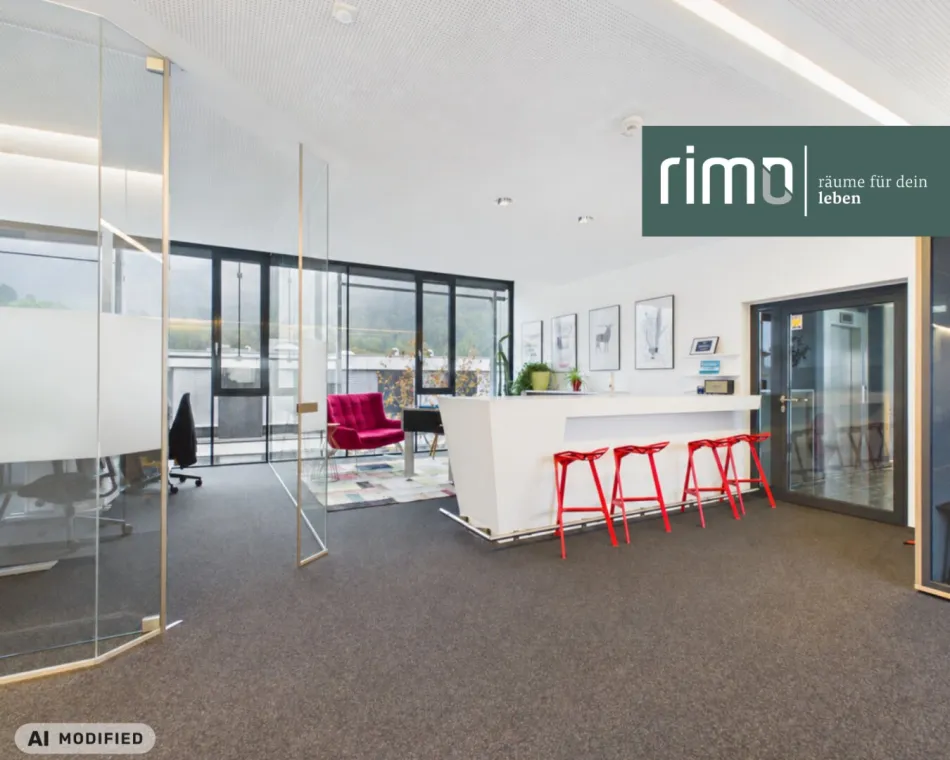 Dachgeschoß-Büro mit 223 m² in bester Lage mitten Am Garnmarkt in Götzis - Büro 506 - Bild
