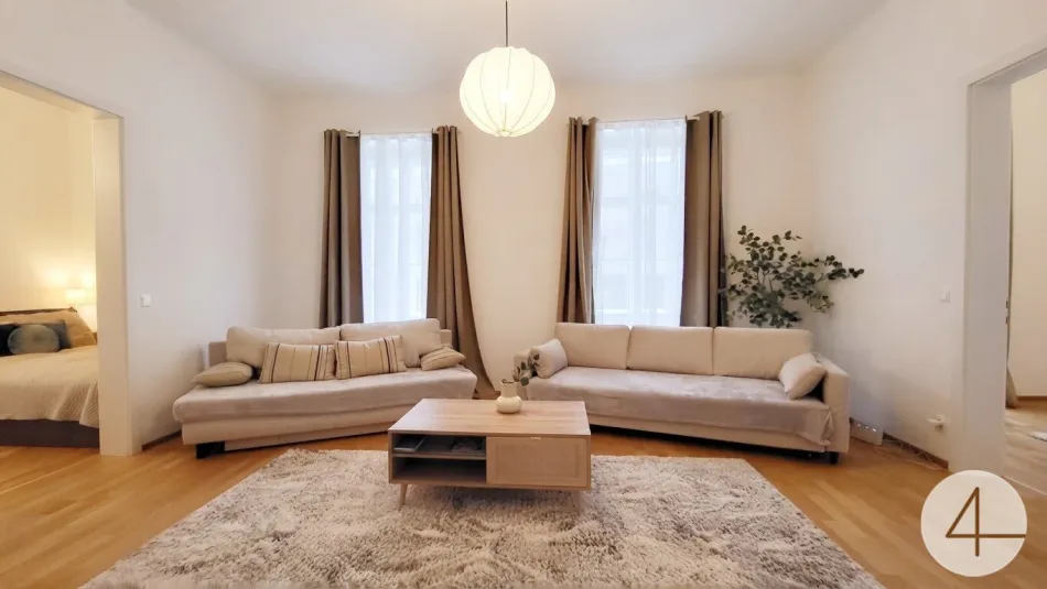Gepflegte Altbauwohnung im Erdgeschoß – Wiener Straße 31 - Titelbild