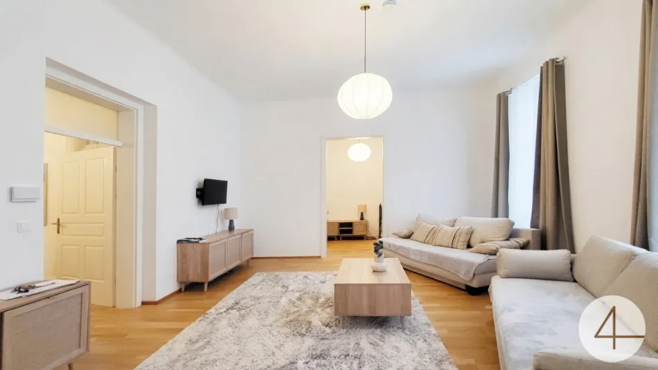 Gepflegte Altbauwohnung im Erdgeschoß – Wiener Straße 31 - Bild