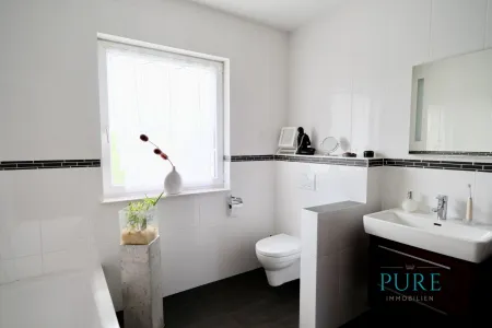 WC im Ensuite Bad