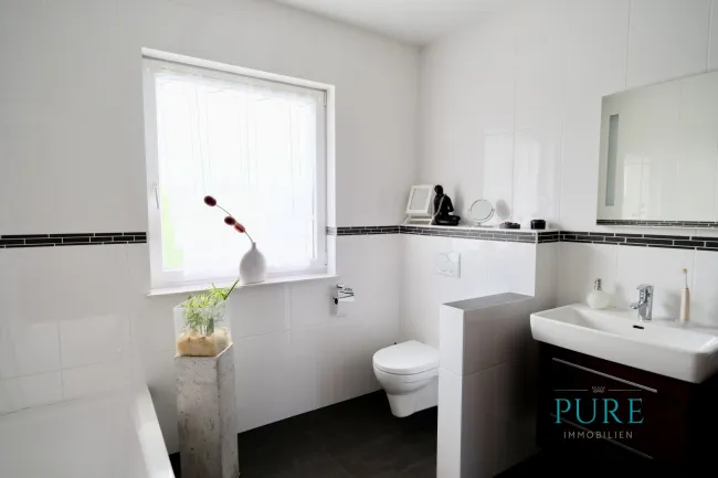 WC im Ensuite Bad