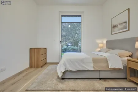 Schlafzimmer - Einrichtungsbeispiel