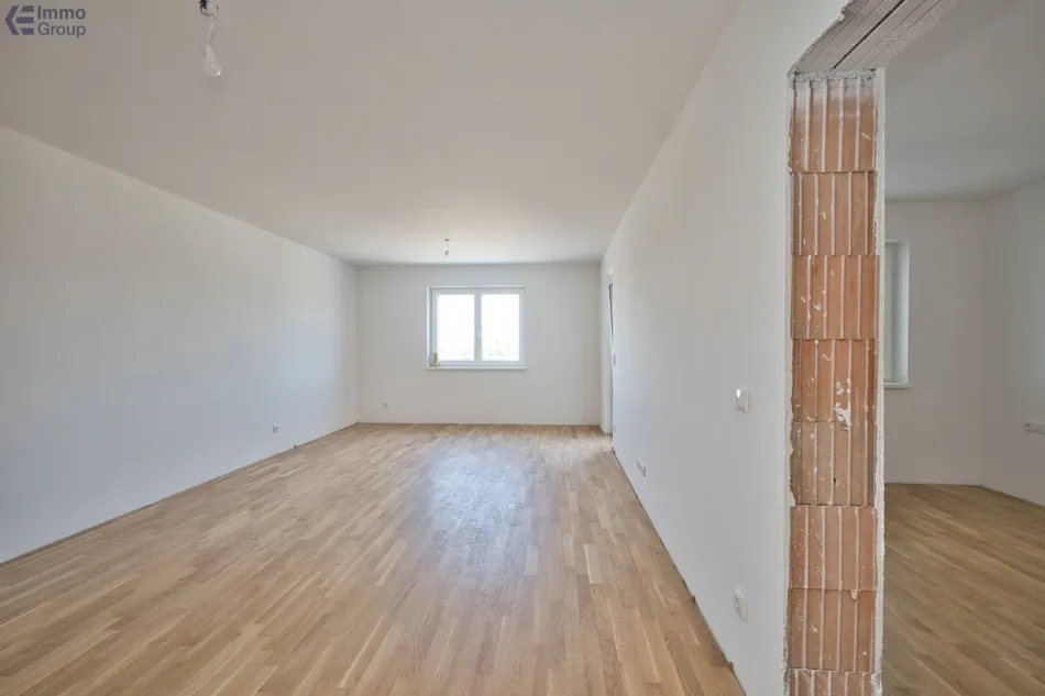 Neubau-Erstbezug Traun: 2 Zimmer, 58 m², Loggia, Top 15 - Bild