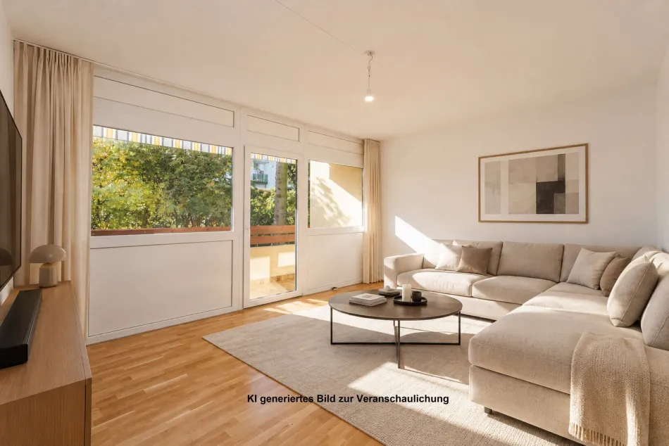 Neu, modern & durchdacht: 84 m² Wohnkomfort mit Loggia & optionalem Garagenplatz! - Bild