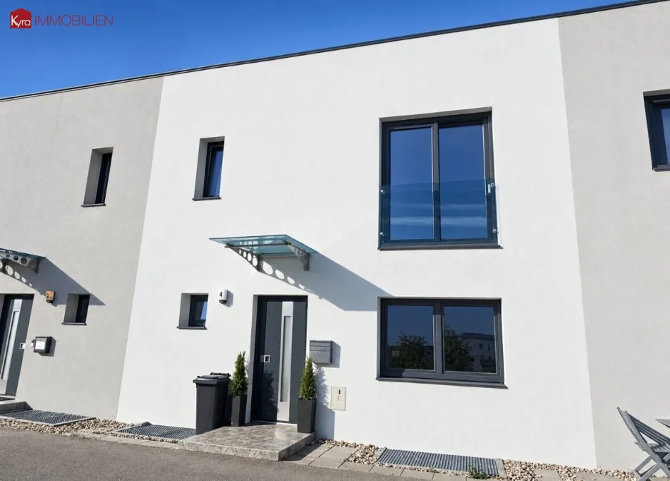 Modernes Reihenhaus mit Garten, Terrasse & Fußbodenheizung in Strasshof – 4 Zimmer! - Titelbild