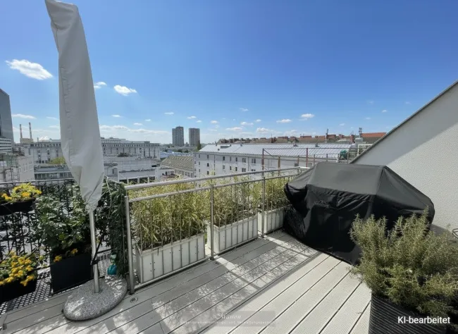 MODERNE 3-ZIMMER DACHTERRASSENMAISONETTE IN 1030 WIEN - Titelbild