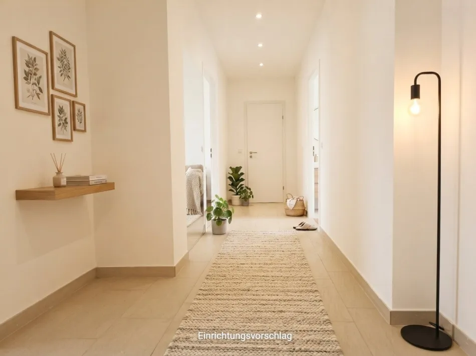 Familienoase gesucht? 3 Zimmerwohnung mit Gartenanteil - Bild