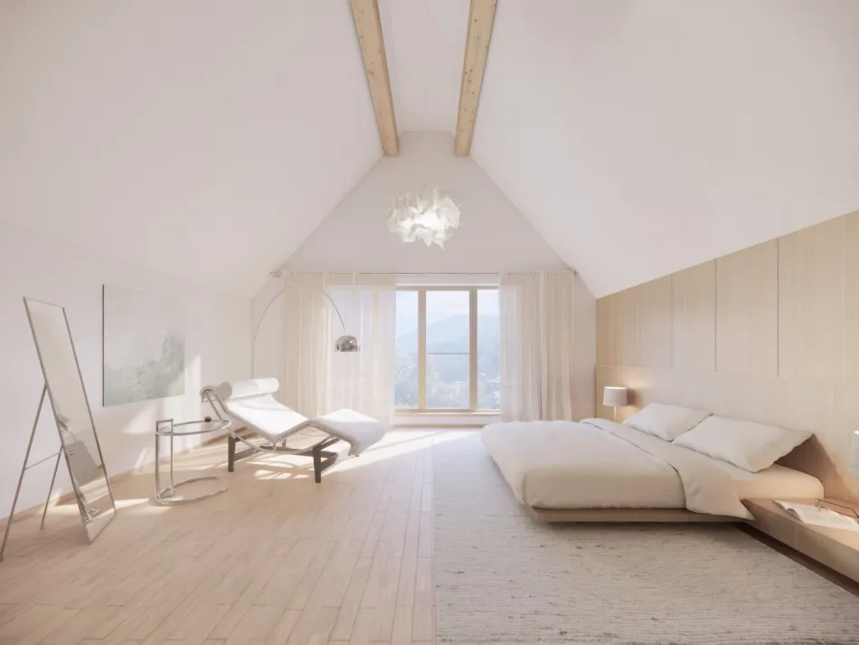 WATTENS: EXKLUSIVES NEUBAU-ARCHITEKTENLOFT MIT 103 m², 4 ZIMMERN, 40 m² TERRASSE & LIFT DIREKT IN DIE WOHNUNG - Bild