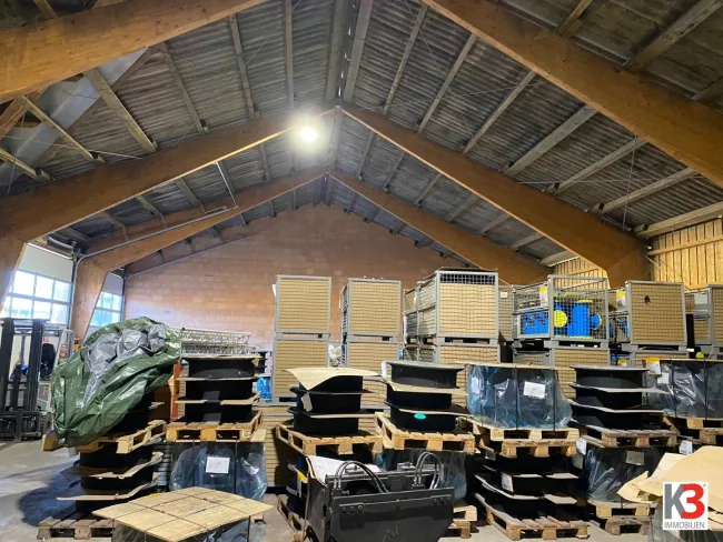 K3 - Mehrere Lager- bzw Industriehallen mit ca 200 m2 - 600 m2 in Freilassing und Umgebung zu vermieten !!! - Bild