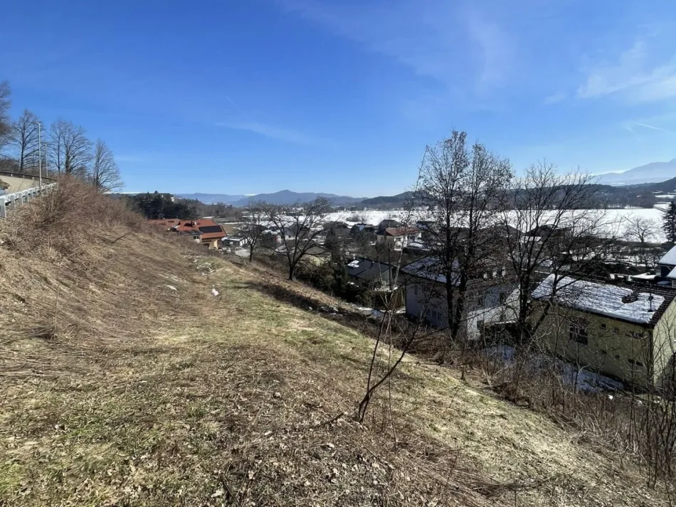 Tultschnig / Klagenfurt - großzügiges Baugrundstück in Grünruhelage mit Panoramablick zu kaufen - Bild