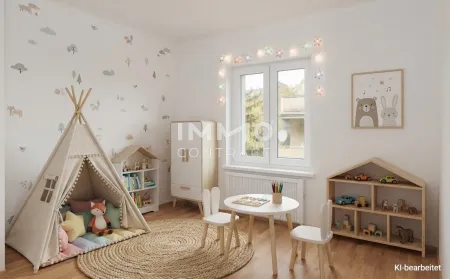 Schlafzimmer 2 KI Generiert Kinderzimmer