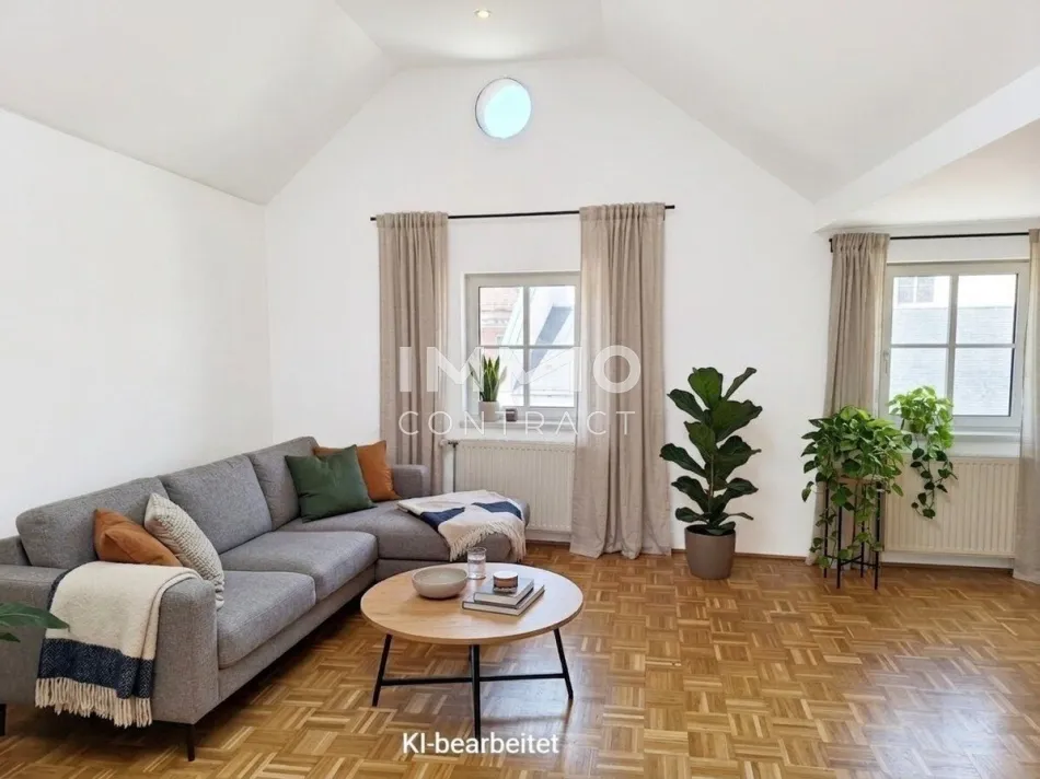 Sonnige 2 Zimmer-Dachgeschosswohnung am Stadtplatz 19 - Top 9 - Titelbild