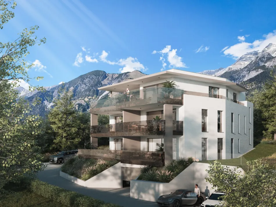 Top W02, 3-Zimmer-Gartenwohnung in exklusiver Ruhelage, "Residenz Vista Birkenweg", 6068 Mils - Titelbild