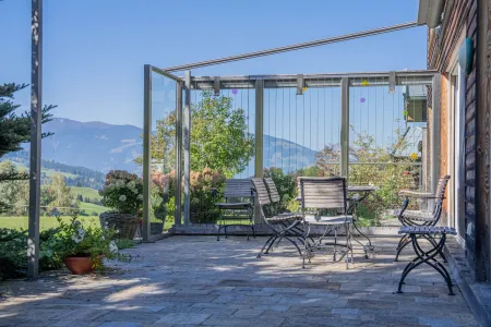 Süd-Terrasse mit Marquisen