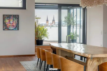 Speisen mit Blick ins Freie