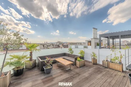Dachterrasse mit Platz zum Genießen