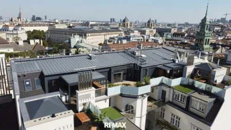 Panorama über die Wiener Dachlandschaft