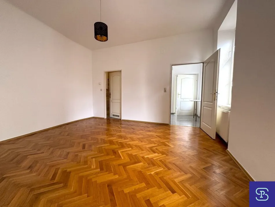 Provisionsfrei: Gartenseitiger 38m² Altbau mit 2 Zimmern u. Einbauküche - 1180 Wien - Bild
