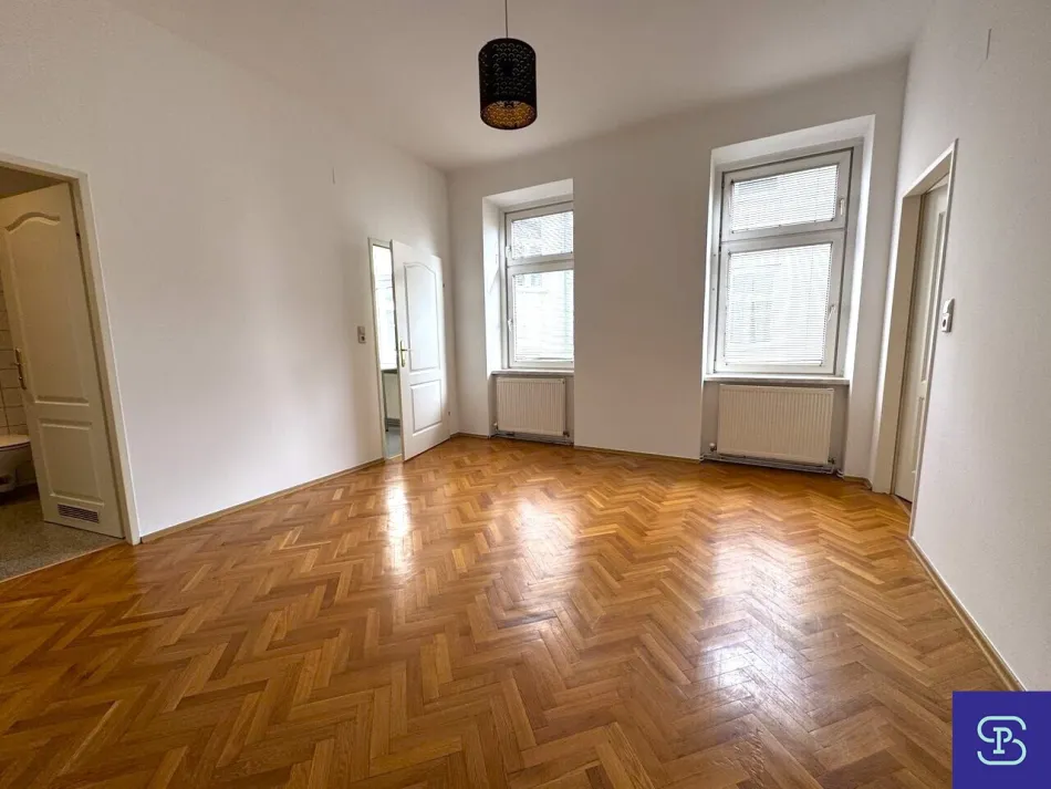 Provisionsfrei: Gartenseitiger 38m² Altbau mit 2 Zimmern u. Einbauküche - 1180 Wien - Titelbild