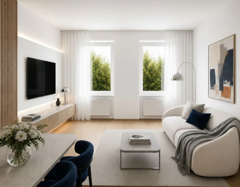 Erstbezug Oktober 2026 – 2-Zimmer-Wohnung mit 40 m² Eigengarten & Terrasse nahe Floridsdorfer Bahnhof - Bild