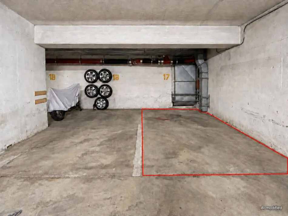 Tiefgaragenplatz in der Burenstraße - Titelbild