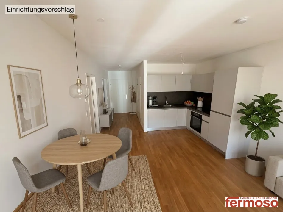 Moderne 2-Zimmer-Wohnung mit Balkon, Fußbodenheizung & Einbauküche in 1210 Wien! - Titelbild