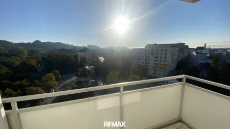 Ausblick Balkon