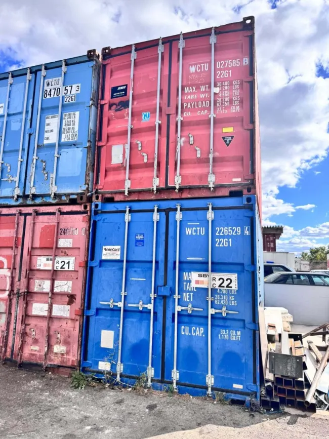 Große Lagercontainer 6 m und 12 m – für Material, Werkzeug, Maschinen oder Hausrat, 24/7 zugänglich - Bild