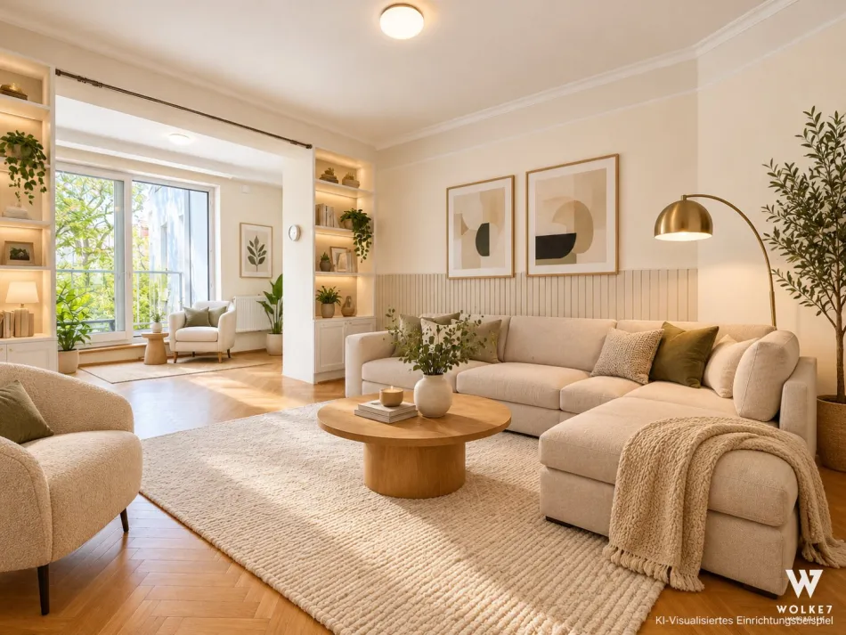 Altbau-Rarität in Oberdöbling zum Verlieben & Gestalten | 4 Zimmer | 2 Balkone | Top angebunden | S45 & 38er| Viel Platz & noch mehr Potenzial - Titelbild