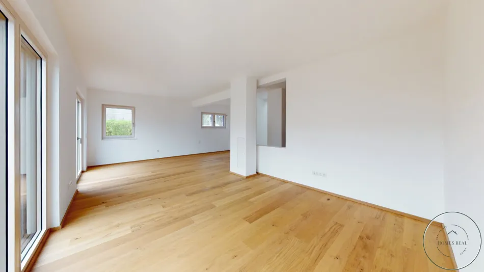 Repräsentativer Clean Chic & höchste Energieeffizienz: Hochwertige 5-Zimmer-Stadtvilla nahe dem Helenental - Bild