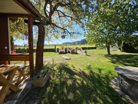 Gartenblick nach Westen