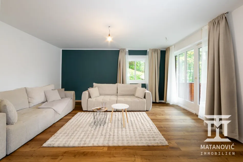 Eingangsbereich mit Blick in den Wohnraum