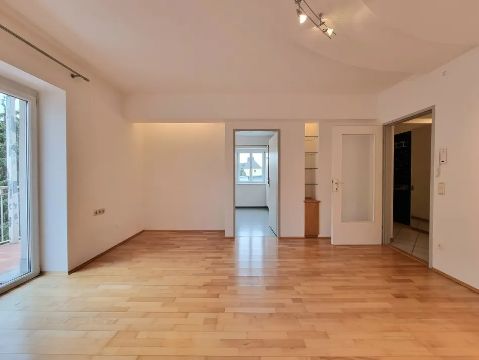Wohnzimmer / Küche / Vorraum / Balkon