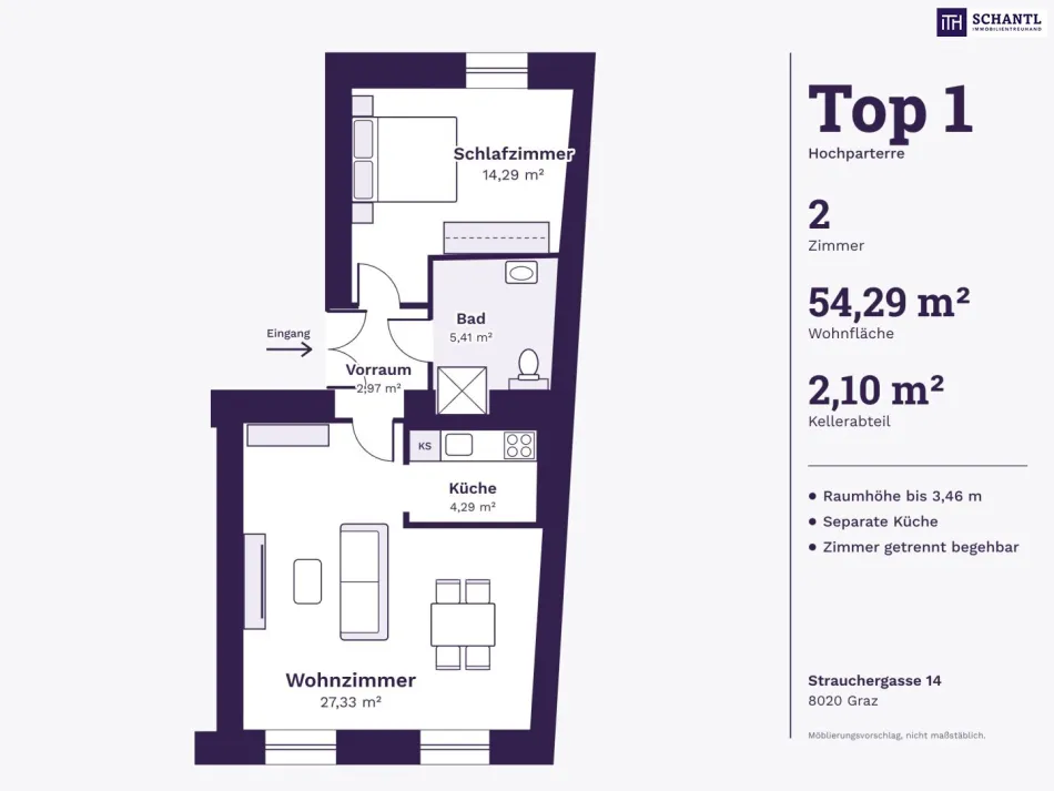 Altbau-Charme, der sich rechnet – provisionsfrei - Bild