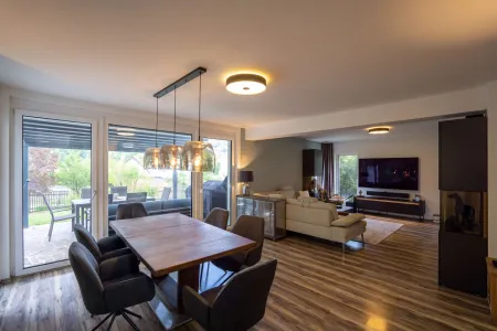 Essbereich Richtung Wohnzimmer