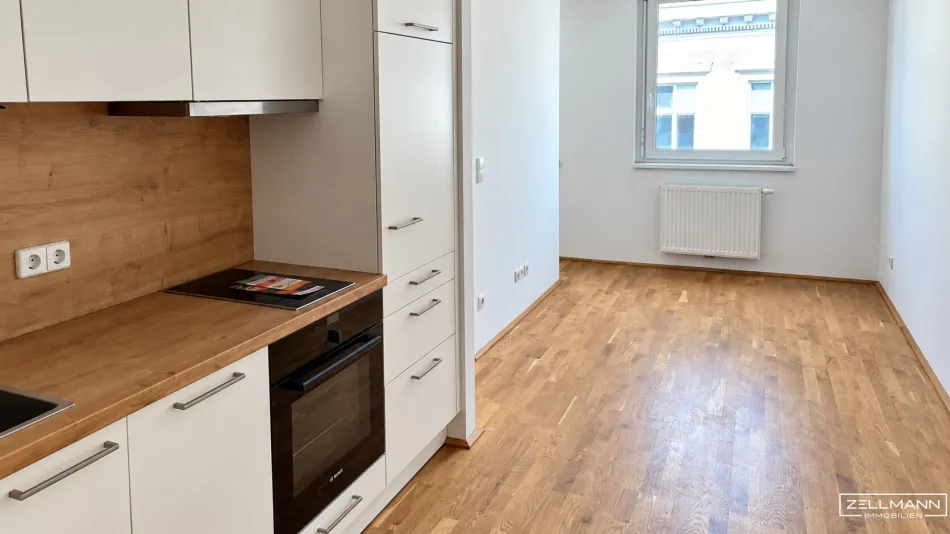 Kompakt investieren - praktische 1 Zimmer Wohnung in Favoriten | ZELLMANN IMMOBILIEN - Bild