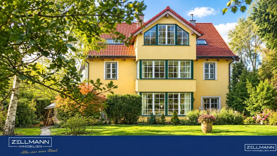 Eine Villa. Fünf Wohnwelten. Ihr Gartenparadies beim Lainzer Tor! | ZELLMANN IMMOBILIEN - Titelbild