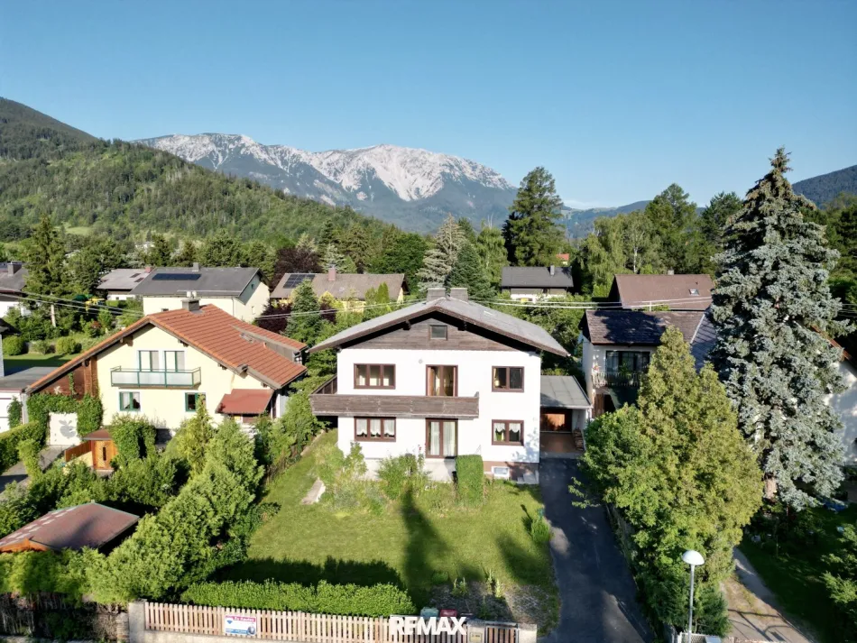 Bergblick – Zweifamilienhaus mit 171,68 m² Wfl. & 543 m² Grund in Puchberg am Schneeberg! - Titelbild