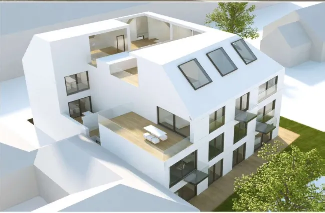 **BAUBEWILLIGTES BAUTRÄGERPROJEKT IN GROSS-ENZERSDORF – 8 WOHNEINHEITEN & 16 GARAGENSTELLPLÄTZE** - Titelbild