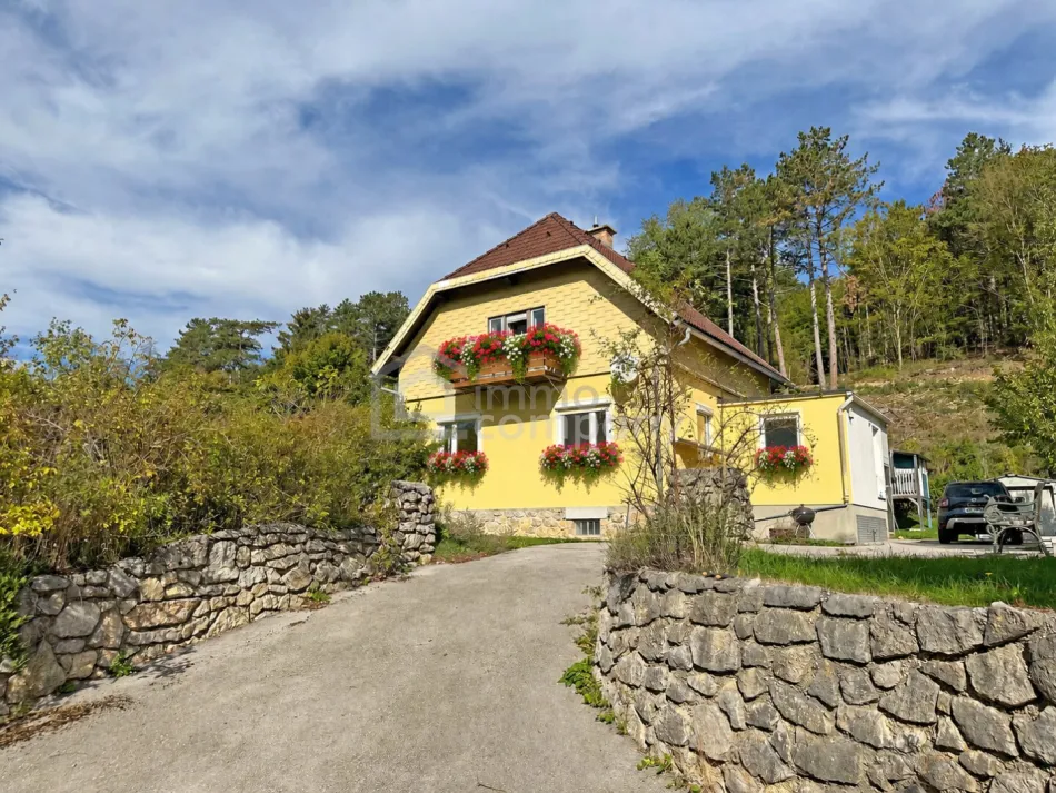 Attraktive Gelegenheit für Sanierungsprofis! Werden Sie stolzer Besitzer eines Landhauses im Triestingtal plus großem Grundstück € 265.000,– FIX - Titelbild
