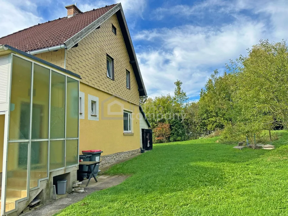 Attraktive Gelegenheit für Sanierungsprofis! Werden Sie stolzer Besitzer eines Landhauses im Triestingtal plus großem Grundstück € 265.000,– FIX - Bild
